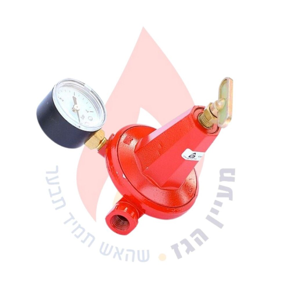 ווסת לחץ גבוה מתכוונן כולל מד לחץ