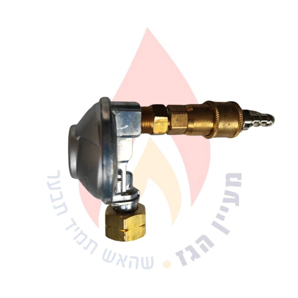 ווסת גז עם מחבר ניתוק מהיר