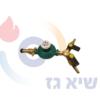 ווסת גז 30 מיליבר מפוצל לשני מכשירים בצורת Y