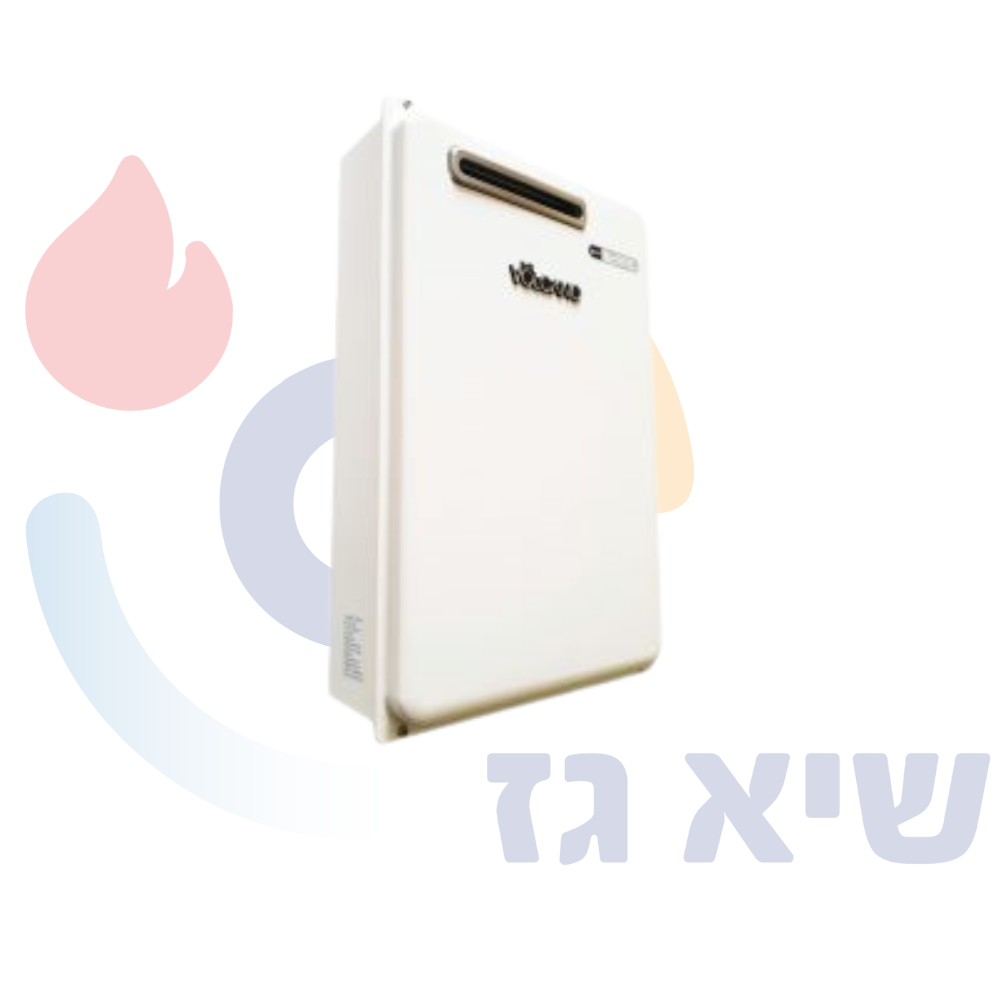 מחמם מים וולקנו להתקנה פנימית 16 ליטר עם ארובה