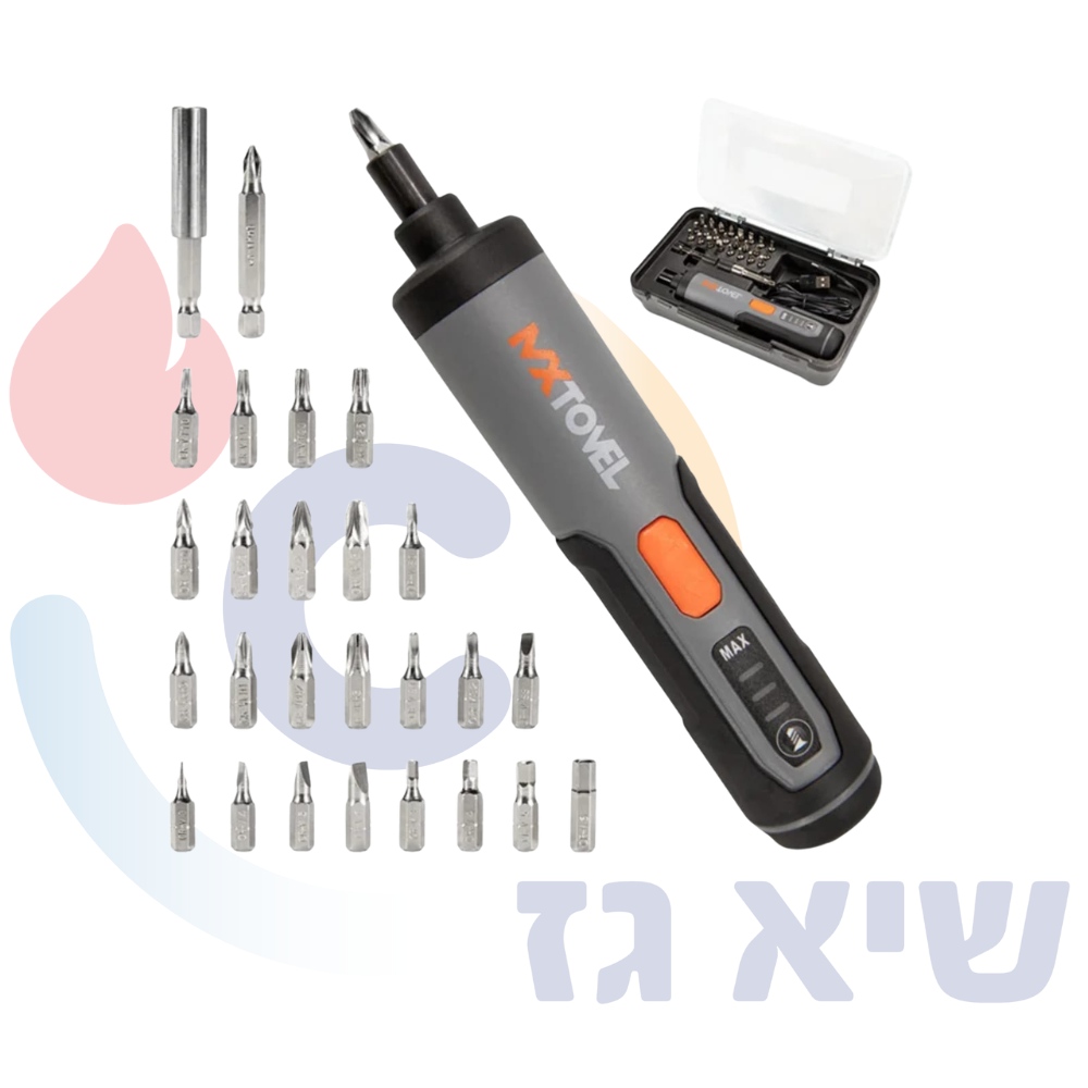 מברגון נטען 4 v