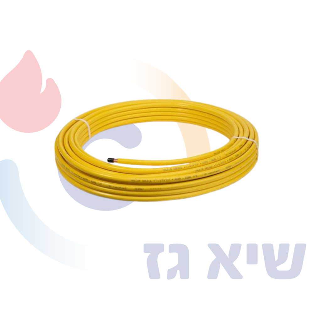 צינור נחושת מוגן מושחל pvc
