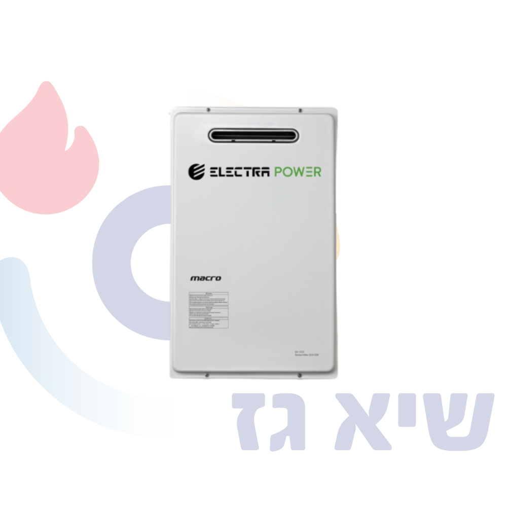 מחמם מים מאקרו 16 ליטר להתקנה חיצונית